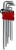 KLUCZE IMBUSOWE TORX TAMPER B.DŁUGIE IMBUS T10-T50 9szt Z OTWOREM SCHMITH
