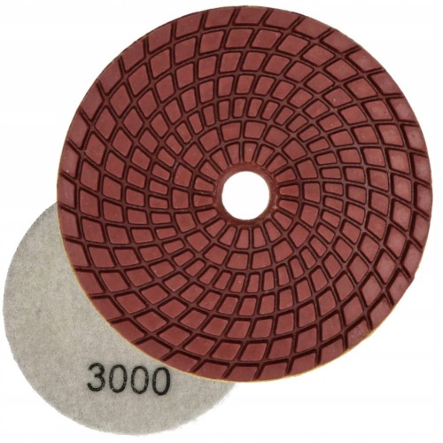TARCZA DIAMENTOWA POLERSKA DYSK DO SZLIFOWANIA NA MOKRO 100mm #3000 SCHMITH