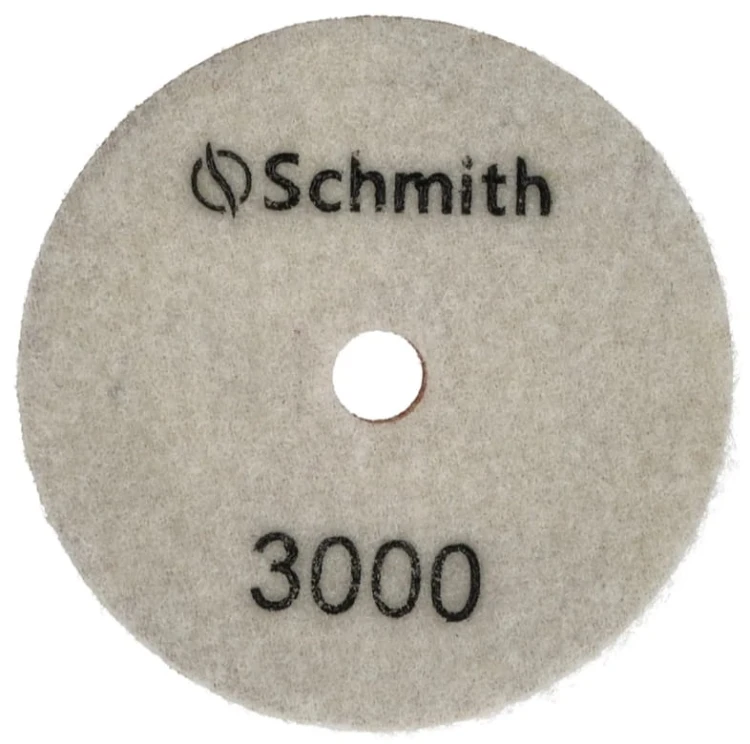 TARCZA DIAMENTOWA POLERSKA DYSK DO SZLIFOWANIA NA MOKRO 100mm #3000 SCHMITH