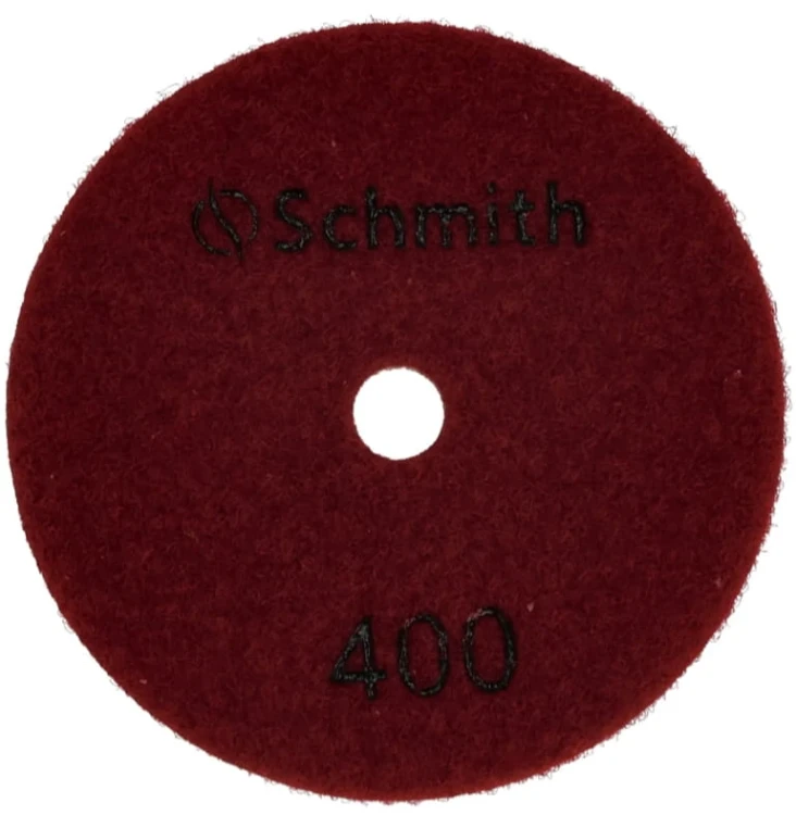 TARCZA DIAMENTOWA POLERSKA DYSK DO SZLIFOWANIA NA MOKRO 100mm #400 SCHMITH