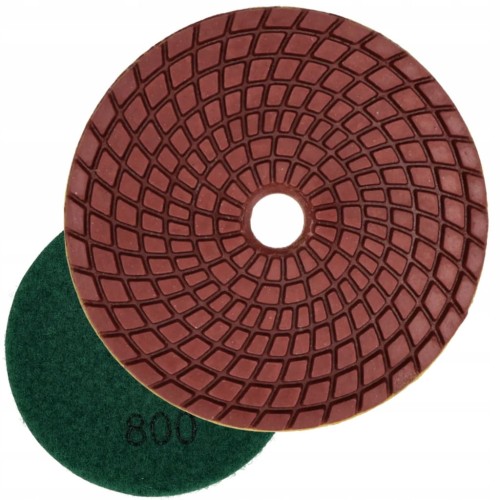 TARCZA DIAMENTOWA POLERSKA DYSK DO SZLIFOWANIA NA MOKRO 100mm #800 SCHMITH