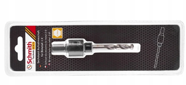 UCHWYT DO OTWORNIC BI-METALOWYCH 3/8 PASUJE OD 14-30mm SCHMITH