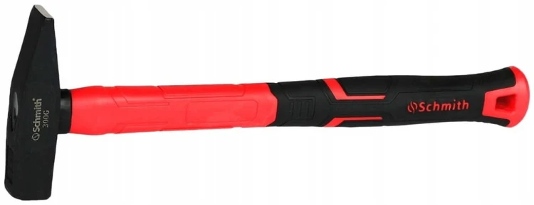 MŁOTEK ŚLUSARSKI 300g TRZONEK FIBERGLASS WYWAŻONY TRWAŁY SCHMITH