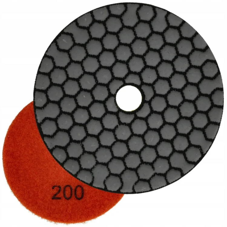 TARCZA DIAMENTOWA POLERSKA DYSK DO SZLIFOWANIA NA SUCHO 100mm #200 SCHMITH
