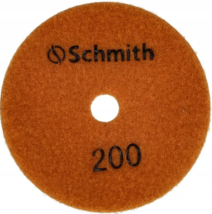 TARCZA DIAMENTOWA POLERSKA DYSK DO SZLIFOWANIA NA SUCHO 100mm #200 SCHMITH