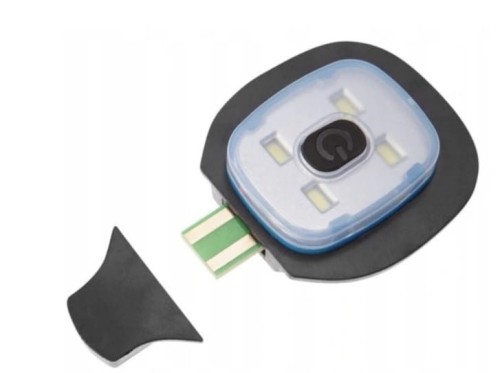 CZAPKA ZIMOWA Z LATARKĄ LED LATARKA CZOŁOWA ŁADOWANA USB CZOŁÓWKA NEO