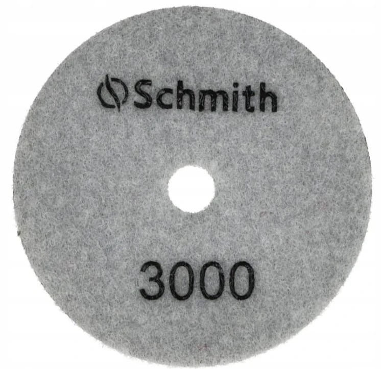 TARCZA DIAMENTOWA POLERSKA DYSK DO SZLIFOWANIA NA SUCHO 100mm #3000 SCHMITH