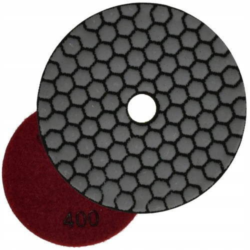 TARCZA DIAMENTOWA POLERSKA DYSK DO SZLIFOWANIA NA SUCHO 100mm #400 SCHMITH