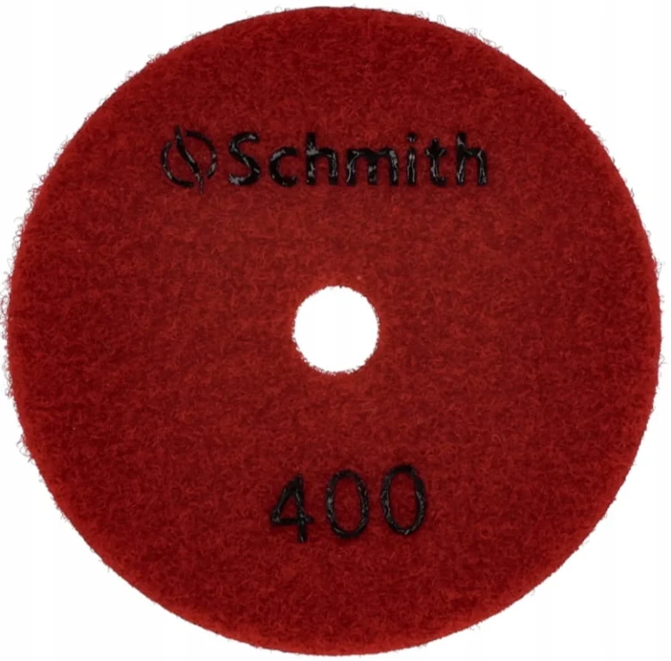 TARCZA DIAMENTOWA POLERSKA DYSK DO SZLIFOWANIA NA SUCHO 100mm #400 SCHMITH