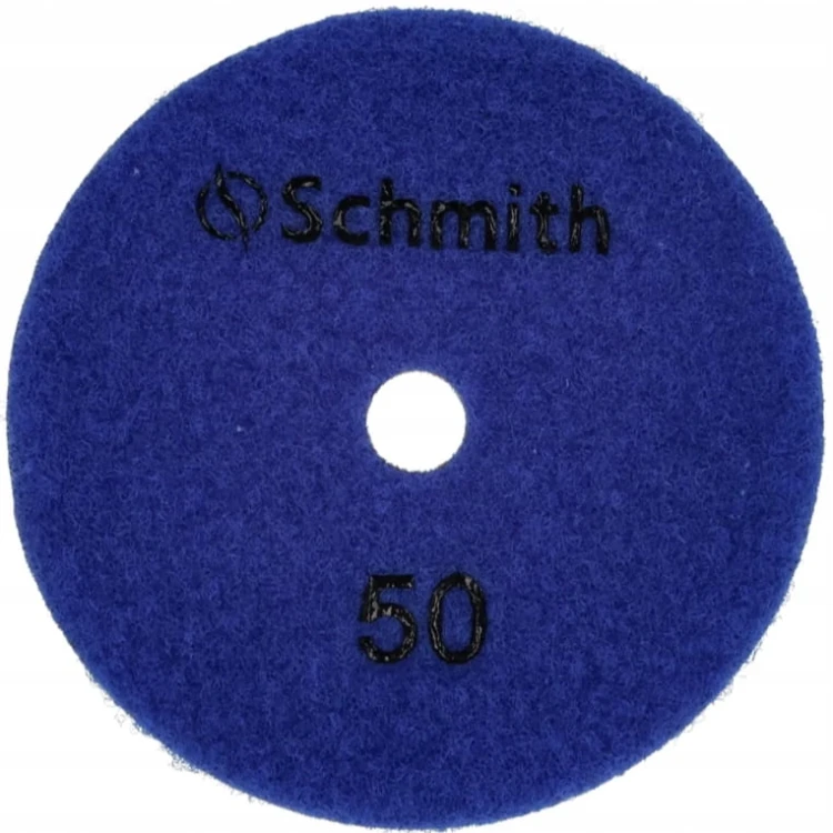 TARCZA DIAMENTOWA POLERSKA DYSK DO SZLIFOWANIA NA SUCHO 100mm #50 SCHMITH