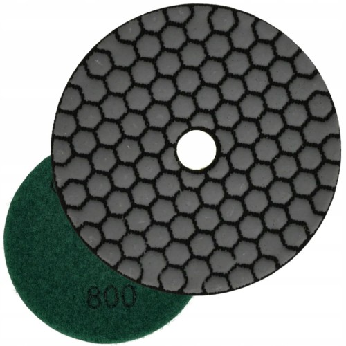 TARCZA DIAMENTOWA POLERSKA DYSK DO SZLIFOWANIA NA SUCHO 100mm #800 SCHMITH
