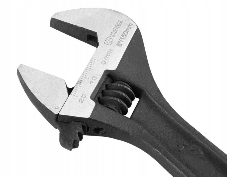 KLUCZ NASTAWNY 150 mm SZWED zakres 0-20 mm TOPEX