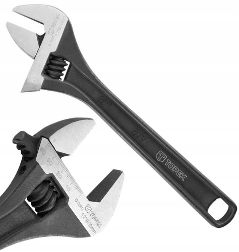 KLUCZ NASTAWNY 300 mm SZWED zakres 0-41 mm TOPEX