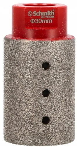 FREZ DIAMENTOWY PROSTY WIERTŁO DO GRESU GLAZURY TARNIK 30mm M14 SCHMITH