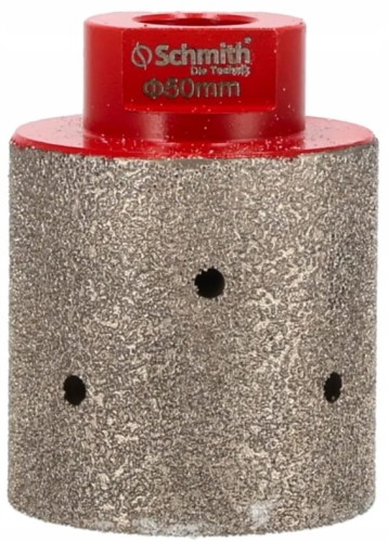 FREZ DIAMENTOWY PROSTY WIERTŁO DO GRESU GLAZURY TARNIK 50mm M14 SCHMITH