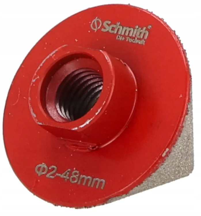 FREZ DIAMENTOWY STOŻKOWY STOŻEK 48mm M14 DO GRESU GLAZURY TARNIK SCHMITH