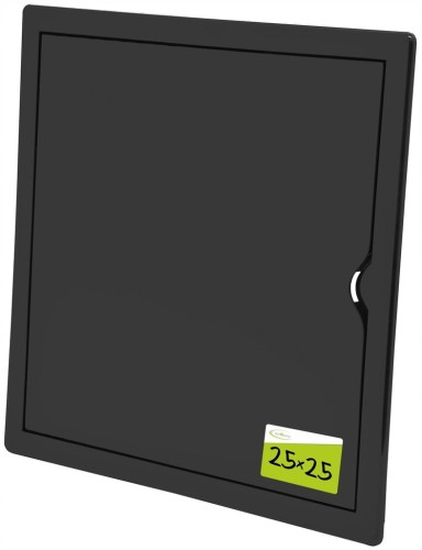 DRZWICZKI REWIZYJNE GRAFITOWE ABS 250X250 25X25
