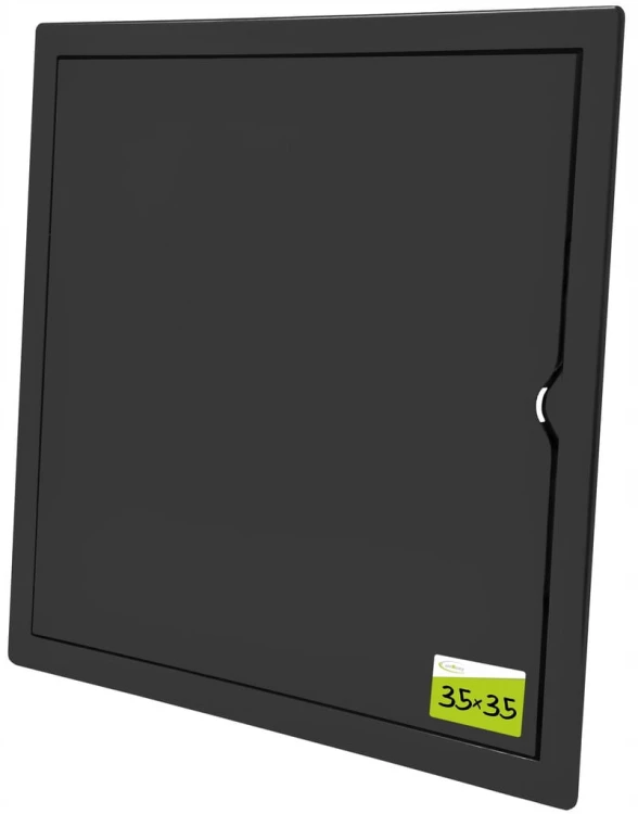 DRZWICZKI REWIZYJNE GRAFITOWE ABS 350X350 35X35