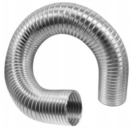 KANAŁ WENTYLACYJNY RURA ALUMINIOWA ELASTYCZNA FLEX FI 80 DŁUGOŚĆ DO 3m
