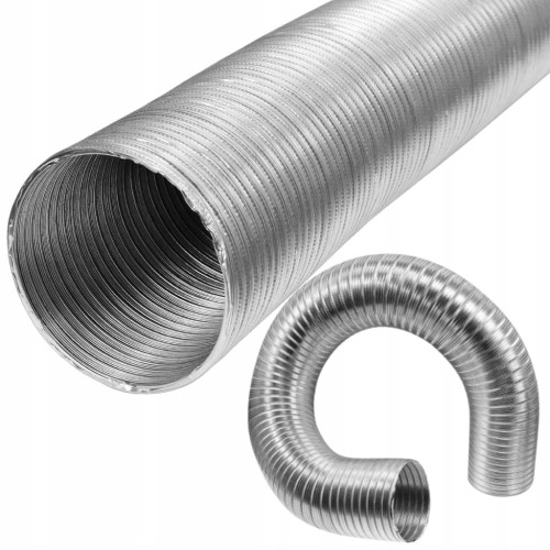 KANAŁ WENTYLACYJNY RURA ALUMINIOWA ELASTYCZNA FLEX FI 120 DŁUGOŚĆ DO 3m