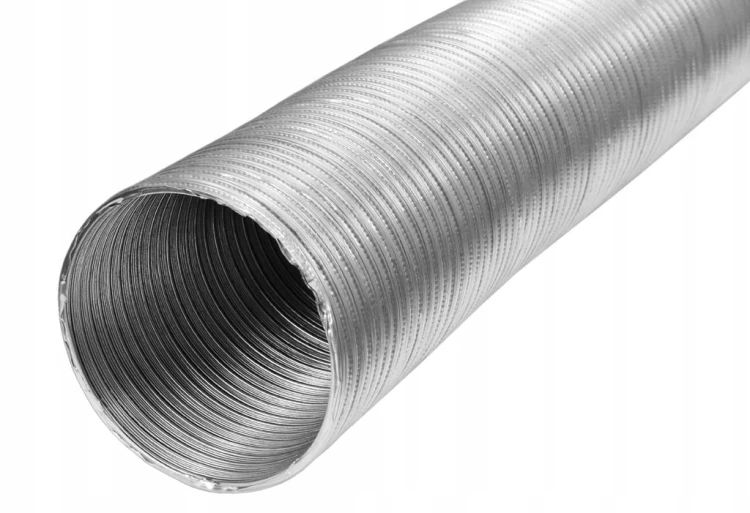 KANAŁ WENTYLACYJNY RURA ALUMINIOWA ELASTYCZNA FLEX FI 125 DŁUGOŚĆ DO 3m