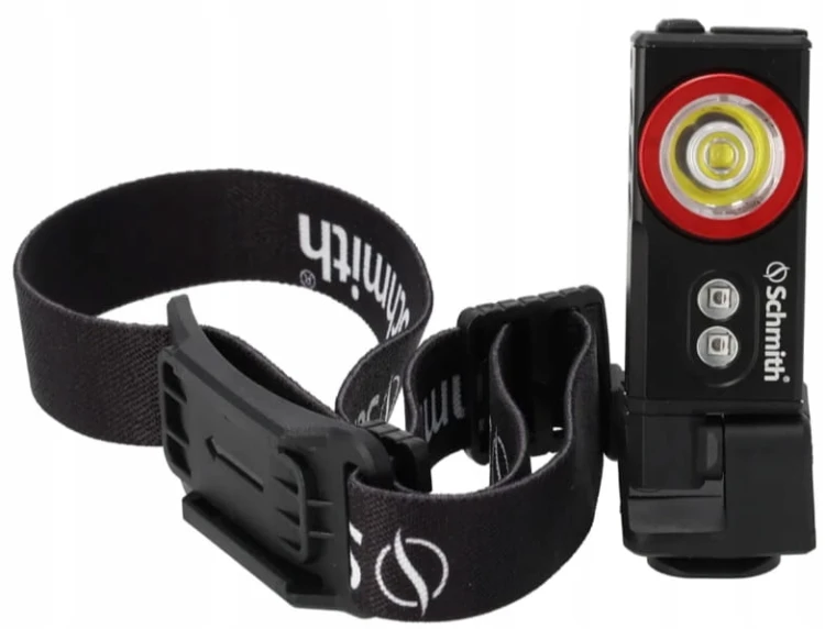 LATARKA CZOŁOWA LED CZOŁÓWKA AKUMULATOROWA NA USB 500lm 400mAh SCHMITH
