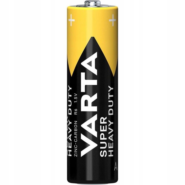 BATERIE VARTA AAA R3 1,5V CYNKOWO-WĘGLOWE PALUSZKI SUPER HEAVY DUTY 4 szt