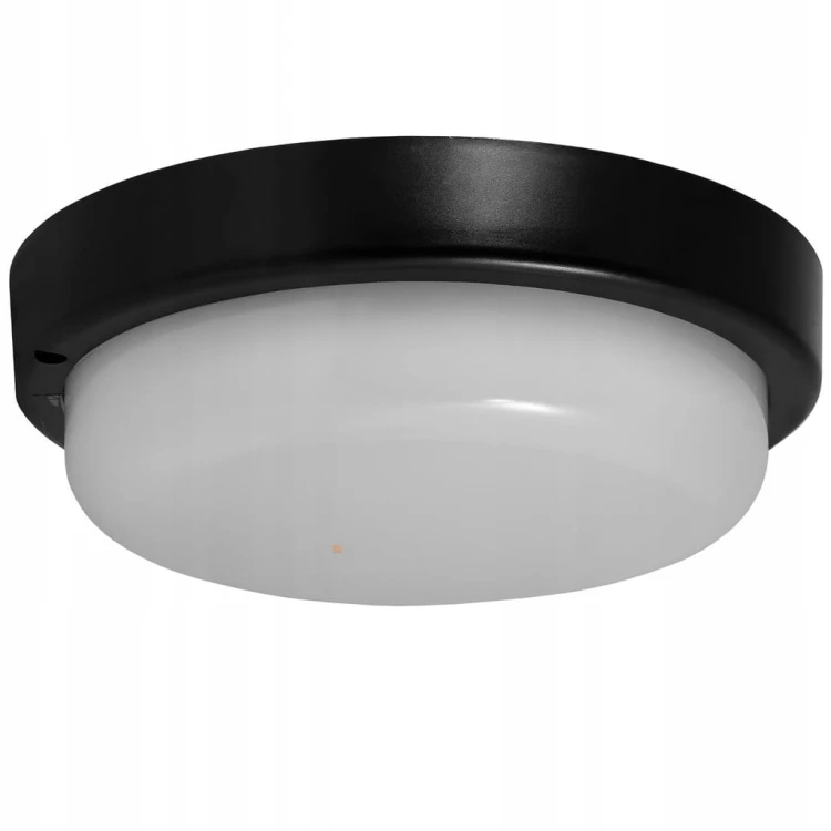 PANEL LED PLAFON OKRĄGŁY OPRAWA 18W 4000K 1750LM IP54 CZARNY