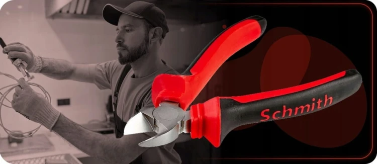 SZCZYPCE TNĄCE BOCZNE OBCINACZKI 190mm SCHMITH