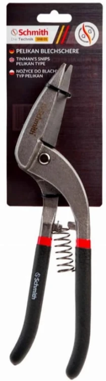 NOŻYCE DO BLACHY PELIKAN DEKARSKIE DO CIĘCIA 300mm PRAWE SCHMITH