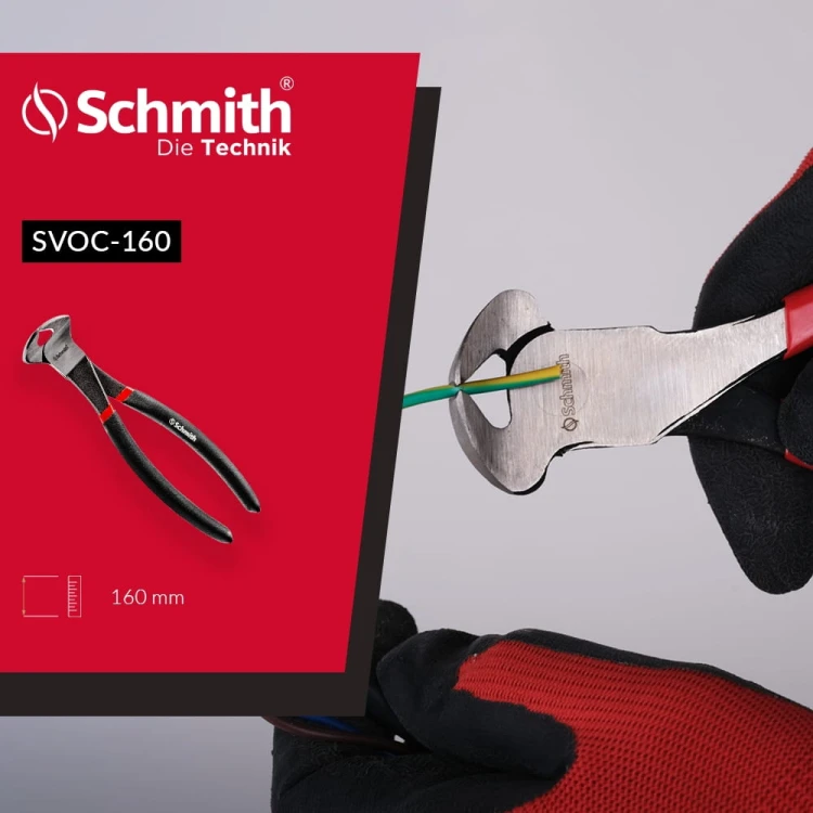 OBCĘGI SZCZYPCE CZOŁOWE CĘGI 160mm SCHMITH