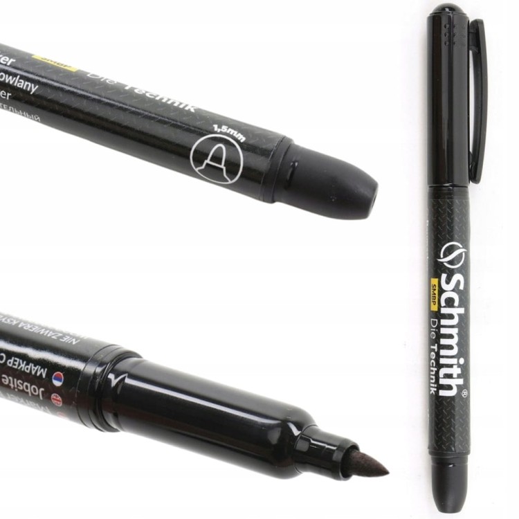 MARKER BUDOWLANY CZARNY FLAMASTER PISAK PERMANENTNY SCHMITH
