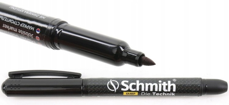 MARKER BUDOWLANY CZARNY FLAMASTER PISAK PERMANENTNY SCHMITH