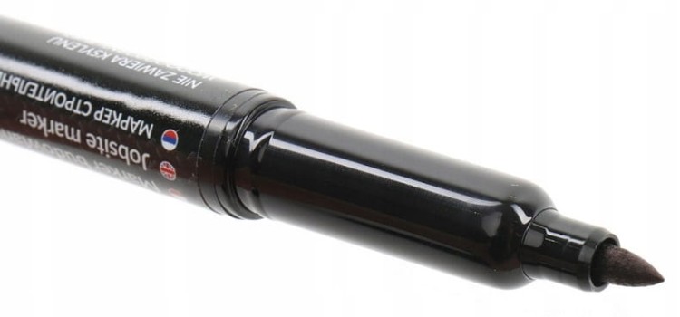 MARKER BUDOWLANY CZARNY FLAMASTER PISAK PERMANENTNY SCHMITH