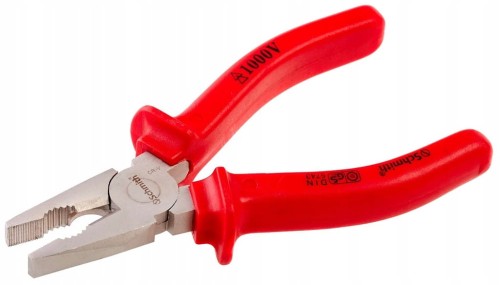 SZCZYPCE KOMBINERKI UNIWERSALNE 180mm IZOLOWANE DO 1000V TUV SCHMITH