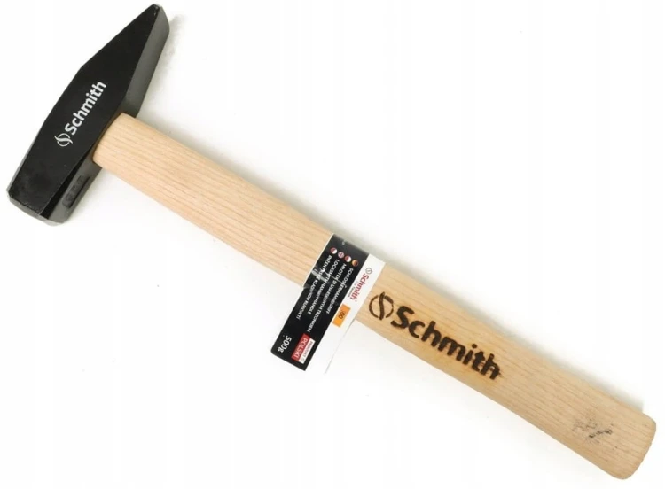 MŁOTEK ŚLUSARSKI 500g DREWNIANY TRZONEK SCHMITH