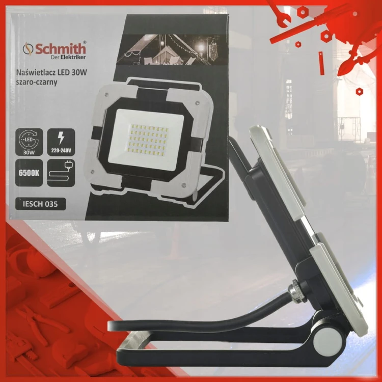 HALOGEN LED NAŚWIETLACZ 30W NA STATYWIE SCHMITH