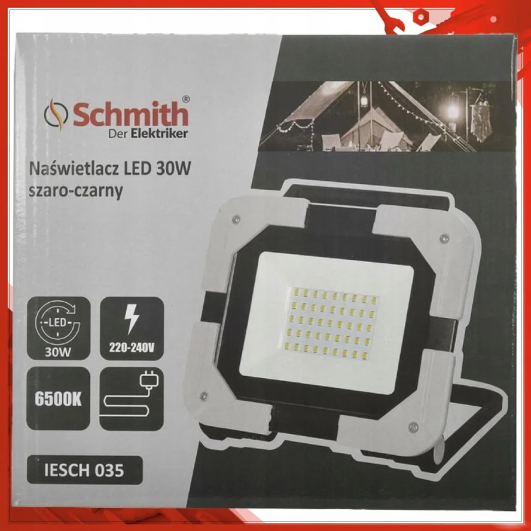 HALOGEN LED NAŚWIETLACZ 30W NA STATYWIE SCHMITH
