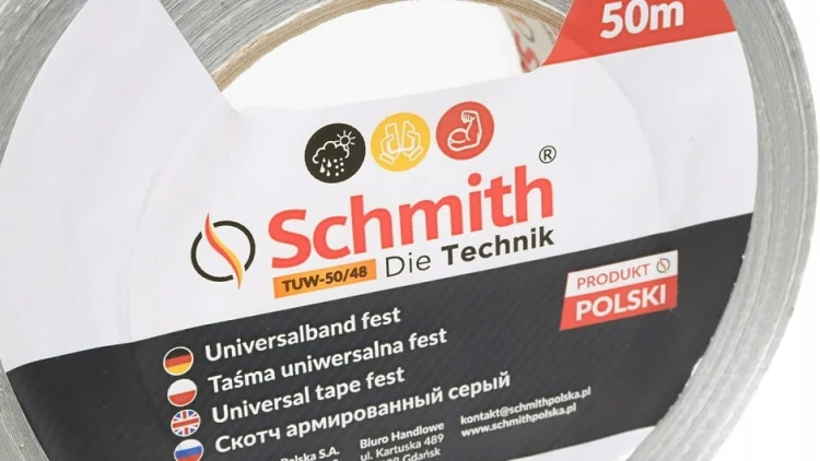 TAŚMA USZCZELNIAJĄCA IZOLACYJNA 50M 48MM SCHMITH