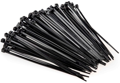 TRYTKI OPASKI ZACISKOWE KABLOWE 2,5x100 NYLONOWE CZARNE 100szt SCHMITH