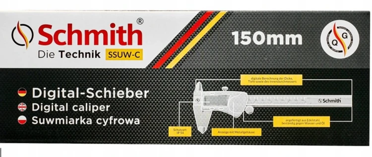SUWMIARKA CYFROWA ELEKTRONICZNA 150mm SCHMITH