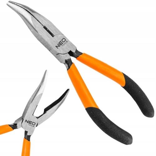 SZCZYPCE WYDŁUŻONE WYGIĘTE 160 mm UNIWERSALNE KOMBINERKI NEO