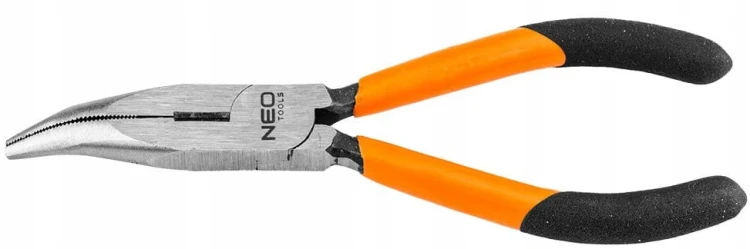 SZCZYPCE WYDŁUŻONE WYGIĘTE 160 mm UNIWERSALNE KOMBINERKI NEO