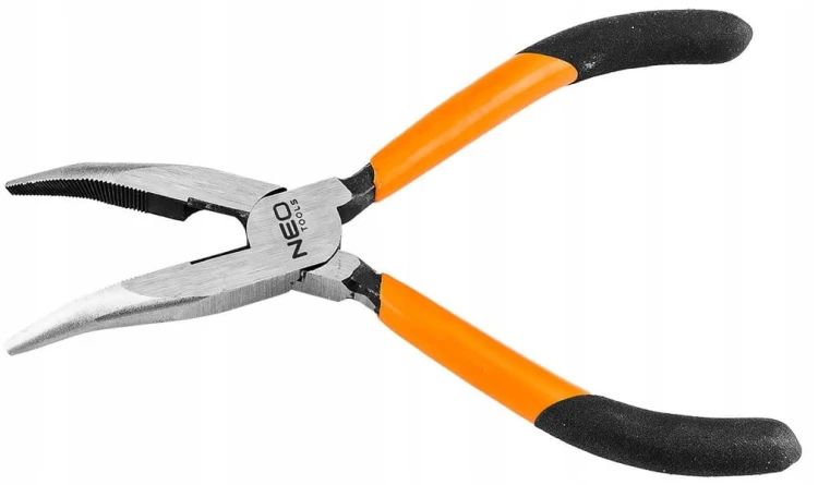 SZCZYPCE WYDŁUŻONE WYGIĘTE 160 mm UNIWERSALNE KOMBINERKI NEO