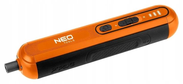 WKRĘTAK AKUMULATOROWY WKRĘTARKA ZESTAW BITY ŚRUBOKRĘT USB-C 4V NEO