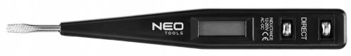 PRÓBNIK NAPIĘCIA TESTER PRĄDU CYFROWY 120mm LCD Z ZACZEPEM WKRĘTAK NEO