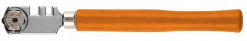 NÓŻ DO CIĘCIA SZKŁA SZYB 130mm 6 KÓŁEK TNĄCYCH WĘHLIK SPIEKANY NEO