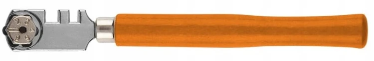 NÓŻ DO CIĘCIA SZKŁA SZYB 130mm 6 KÓŁEK TNĄCYCH WĘHLIK SPIEKANY NEO