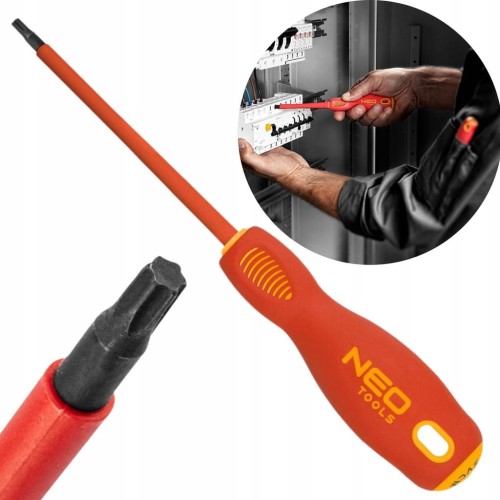 WKRĘTAK ŚRUBOKRĘT TORX DLA ELEKTRYKA T25 IZOLACJA 1000V NEO