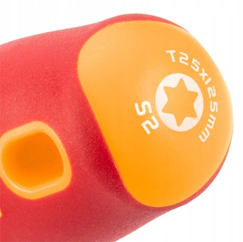 WKRĘTAK ŚRUBOKRĘT TORX DLA ELEKTRYKA T25 IZOLACJA 1000V NEO